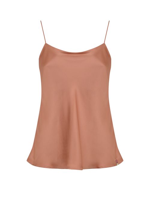 Top in raso Rosa Herno | BL000021D 125064170